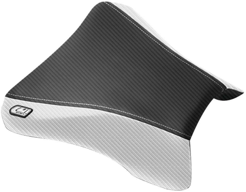 Luimoto - Luimoto Baseline Rider Seat Covers - CF Black/CF Pearl - 4071104