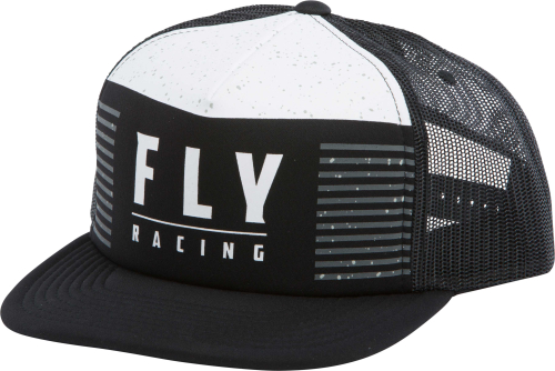 Fly Racing - Fly Racing Fly Hydrogen Hat - 351-0955 - Black/White - OSFA