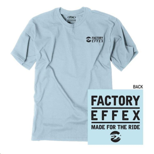 Factory Effex - Factory Effex FX Stamped T-Shirt - 23-87712 - Ice Blue - Medium