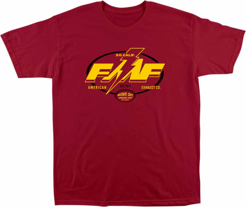 FMF Racing - FMF Racing Broadcast T-Shirt - SP20118901CAR2X - Cardinal Red - Small