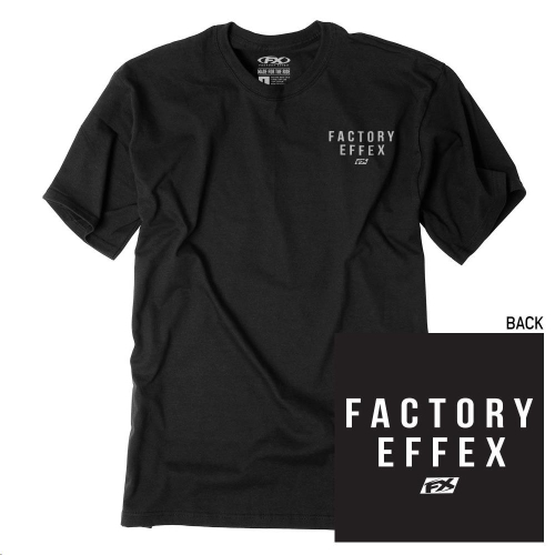 Factory Effex - Factory Effex FX Standard T-Shirt - 23-87756 - Black - X-Large