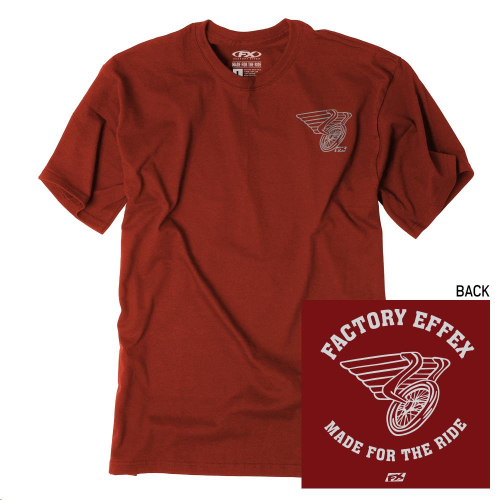 Factory Effex - Factory Effex FX Speed Wing T-Shirt - 23-87766 - Cardinal Red - X-Large