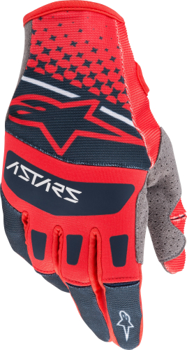 Alpinestars - Alpinestars Techstar Gloves - 3561020-3071-2XL - Red/Navy - 2XL
