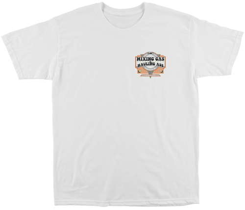 FMF Racing - FMF Racing Hyper T-Shirt - FA9118912WHT-XL - White - X-Large