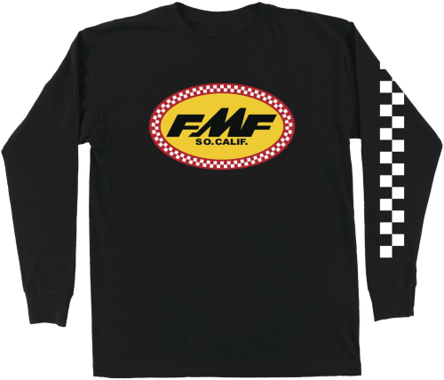 FMF Racing - FMF Racing Pronto Long Sleeve T-Shirt - FA9119901-BLK-LG - Black - Large