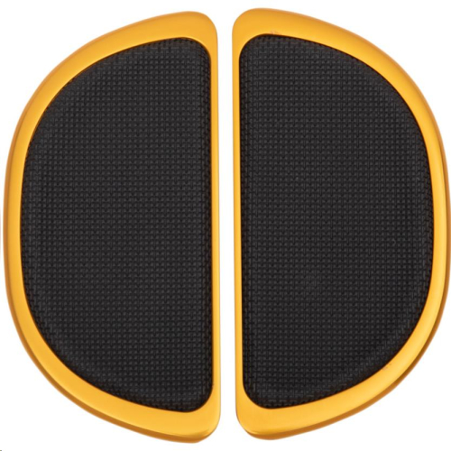 Cyclesmiths - Cyclesmiths Banana Board Rear Floorboard Covers - Gold without Rivets - 106-G-NR