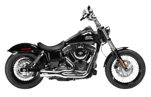 MagnaFlow - MagnaFlow F-Bomb 2 into1 Exhaust System - Chrome/Black - 7212601