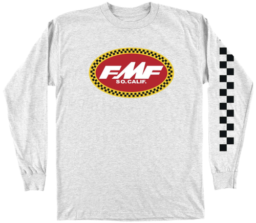 FMF Racing - FMF Racing Pronto Long Sleeve T-Shirt - FA9119901-GRH-XL - Gray - X-Large