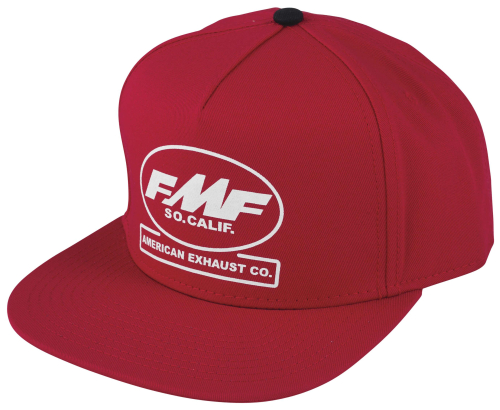 FMF Racing - FMF Racing Depot Hat - FA9196905-RED - Red - OSFM