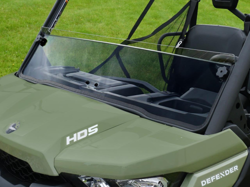Spike Powersports - Spike Powersports Half Windscreen - Clear - 77-2250
