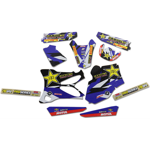 FLU Designs Inc. - FLU Designs Inc. Rockstar Pro Team Series 2019 Graphics Kit - 71085