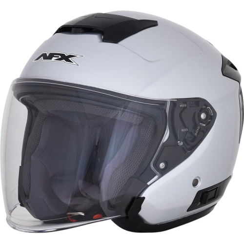 AFX - AFX FX-60 Super Cruise Solid Helmet - 0104-2580 - Silver - Small