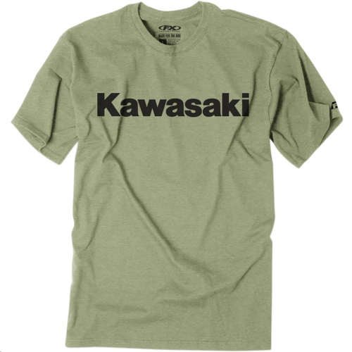Factory Effex - Factory Effex Kawasaki Apex Premium T-Shirt - 23-87104 - Olive - Large