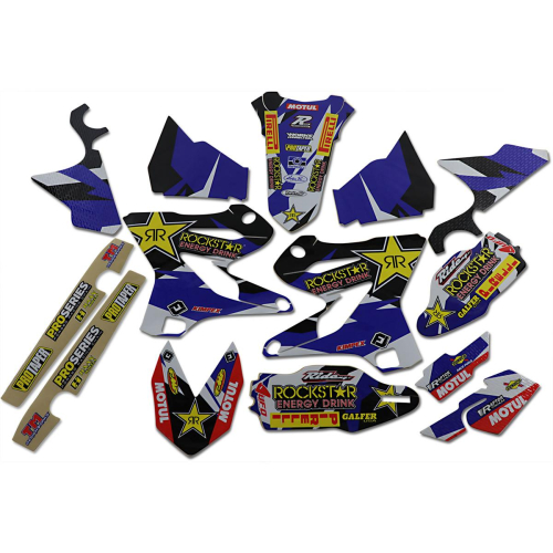 FLU Designs Inc. - FLU Designs Inc. Rockstar Pro Team Series 2019 Graphics Kit - 71086