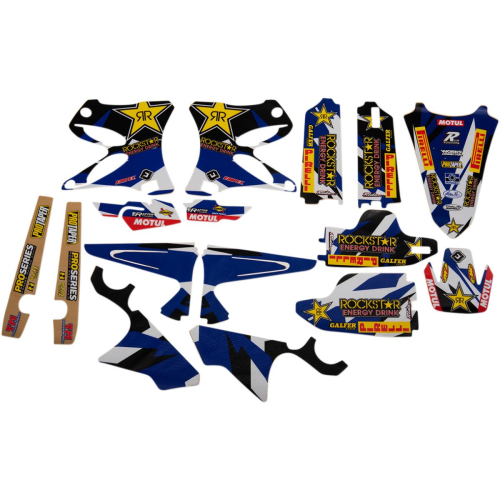 FLU Designs Inc. - FLU Designs Inc. Rockstar Pro Team Series 2019 Graphics Kit - 71087