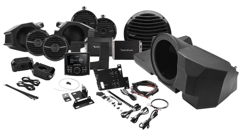 Rockford Fosgate - Rockford Fosgate Stage 4 Audio Kit - RZR14-STAGE4