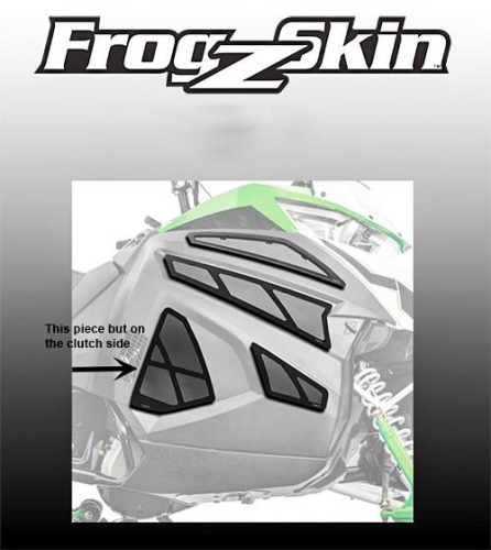 Frogzskin - Frogzskin Side Panel Clutch Kit - Front/Rear - Lower - 2pc. - F0342