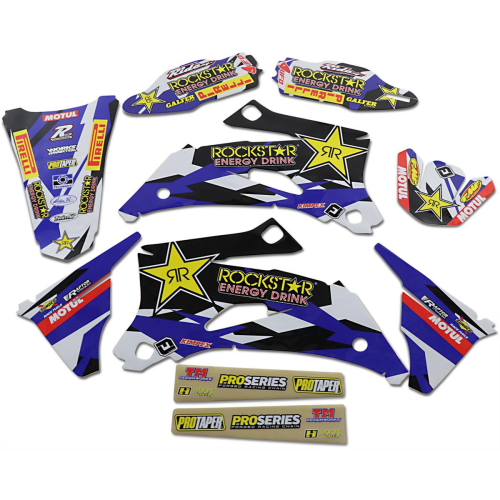 FLU Designs Inc. - FLU Designs Inc. Rockstar Pro Team Series 2019 Graphics Kit - 71091