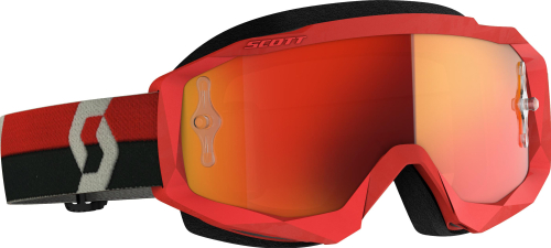 Scott USA - Scott USA Hustle X Goggles - 272829-1010280 - Red/Gray - OSFM