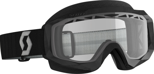 Scott USA - Scott USA Hustle X Snowcross Goggles - 272847-1001043 - Black/Gray - OSFM