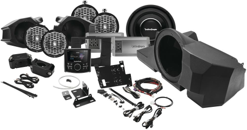 Rockford Fosgate - Rockford Fosgate Stage 6 Audio Kit - RZR14-STAGE6