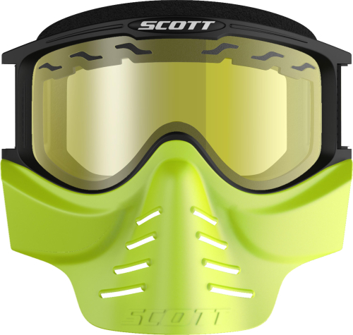 Scott USA - Scott USA 83X Safari Facemask - 272848-1040029 - Black/Yellow - OSFM