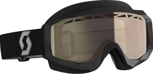 Scott USA - Scott USA Hustle X Snowcross Goggles - 272847-1001245 - Black/Gray - OSFM