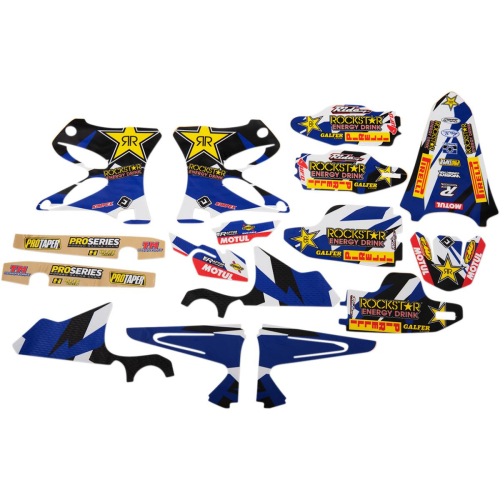 FLU Designs Inc. - FLU Designs Inc. Rockstar Pro Team Series 2019 Graphics Kit - 71088