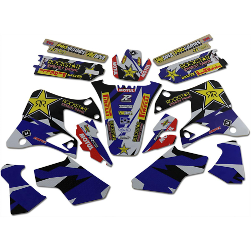 FLU Designs Inc. - FLU Designs Inc. Rockstar Pro Team Series 2019 Graphics Kit - 71089