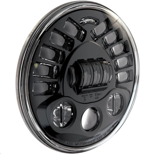 Custom Dynamics - Custom Dynamics 5.75in. Probeam Adaptive Headlamp - Black - PB-575A-B