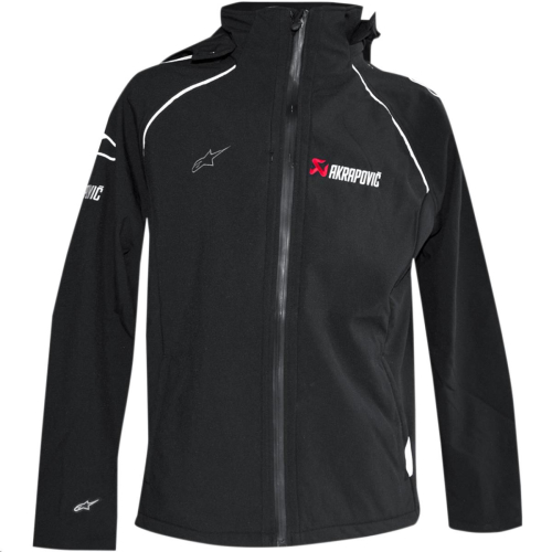 Akrapovic - Akrapovic Soft-Shell Jacket - 801318 - Black - Small