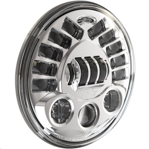Custom Dynamics - Custom Dynamics 5.75in. Probeam Adaptive Headlamp - Chrome - PB-575A-C
