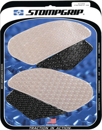 Stompgrip - Stompgrip Icon Tank Kits - Clear - 55-14-0005