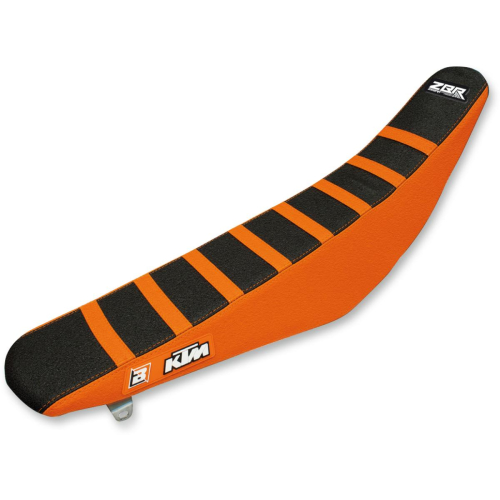 Blackbird Racing - Blackbird Racing Zebra Seat Cover - Black/Orange - 1517Z