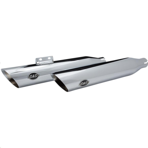 S&S Cycle - S&S Cycle Slash-Cut Mufflers - 50 State - 550-0753A