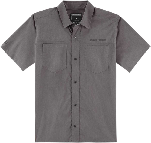 Icon 1000 - Icon 1000 Counter Shop Shirt - 3040-2803 - Gray - Small