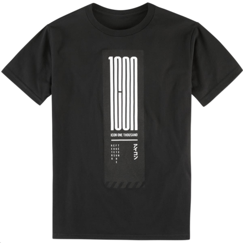 Icon 1000 - Icon 1000 Neon Tokyo T-Shirt - 3030-17636 - Black - Small