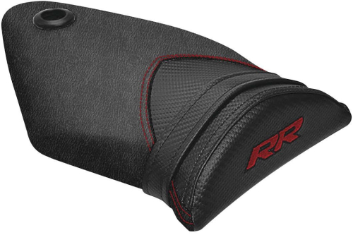 Luimoto - Luimoto Technik Passenger Seat Covers - CF Pearl/CF Black/Gunmetal/Red - 8011202