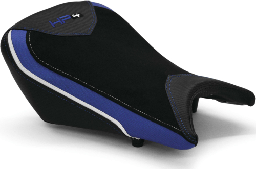 Luimoto - Luimoto HP4 Rider Seat Covers - CF Black/Blue/CF Pearl/HP4 - 8023101