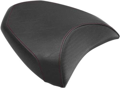 Luimoto - Luimoto Team Italia Passenger Seat Covers - CF Black/Black/Italian Flag - 1211201