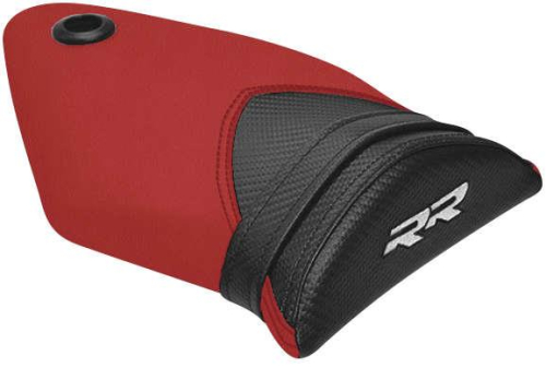Luimoto - Luimoto Technik Passenger Seat Covers - Black/CF Black/Red/White RR/CF White - 8022202