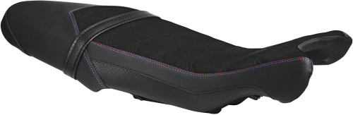 Luimoto - Luimoto Motorsports Cafe Rider Seat Covers - Black Suede/Black/Perforated - 8254101