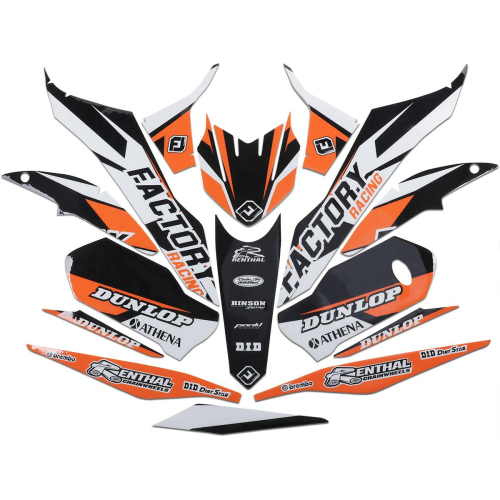 FLU Designs Inc. - FLU Designs Inc. Pro Team Series 2 PTS4 Graphics Kit - 51078