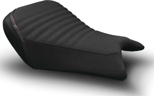 Luimoto - Luimoto Race Rider Seat Covers - Black/Perforated - 8074101