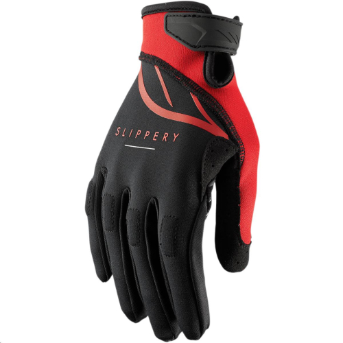 Slippery - Slippery Circuit Gloves  - 3260-0408 - Black/Red - X-Small