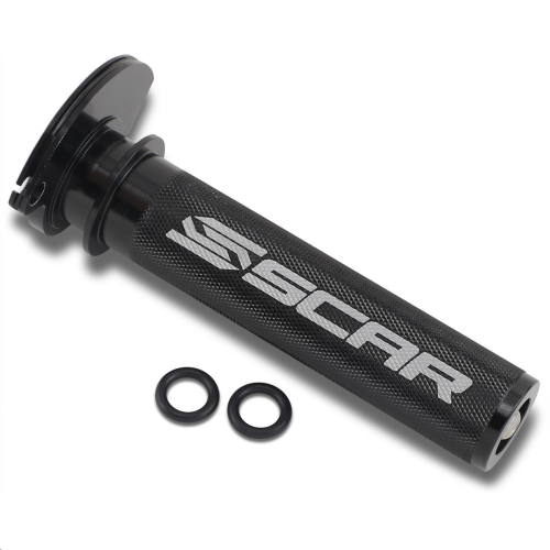 Scar Racing - Scar Racing Aluminum Throttle Tube with Bearing - Black - TT503