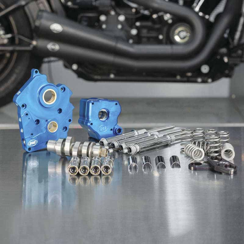 S&S Cycle - S&S Cycle 550C Cam Chest Chain Drive Kit - Chrome - 310-1082