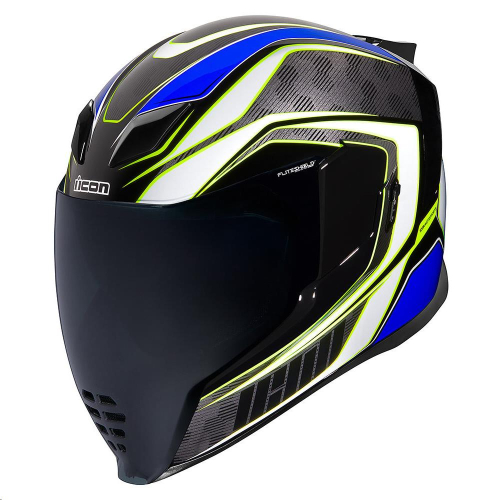Icon - Icon Airflite Raceflite Helmet - 0101-13199 - Blue - Medium