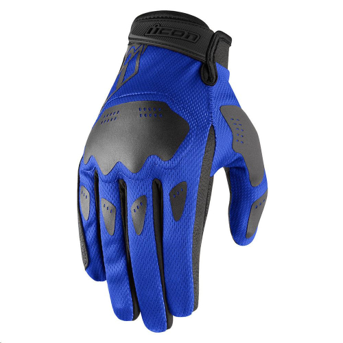 Icon - Icon Hooligan Gloves - 3301-3851 - Blue - Small