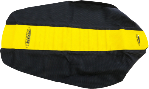 SDG - SDG 9 Pleat Gripper Seat Cover - Yellow/Black - 96359YK